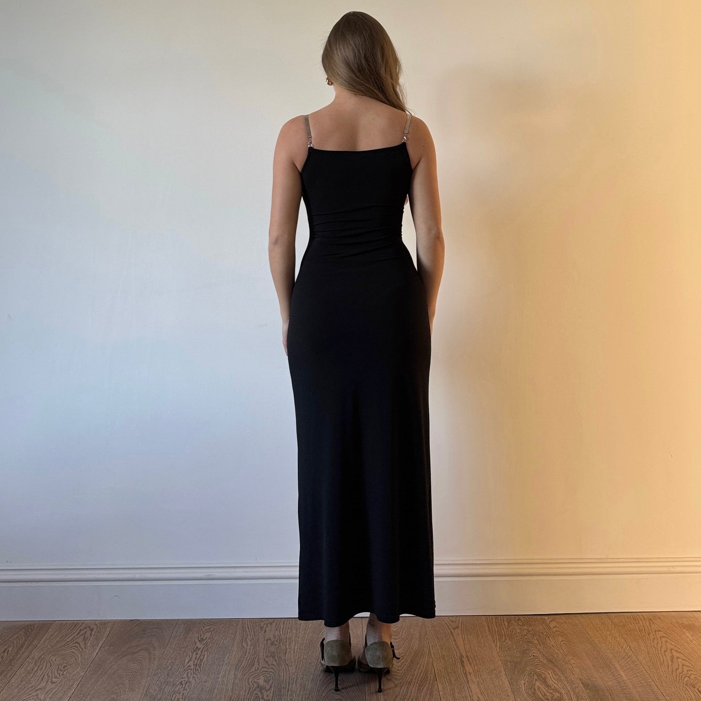 Black maxi dress - Size S