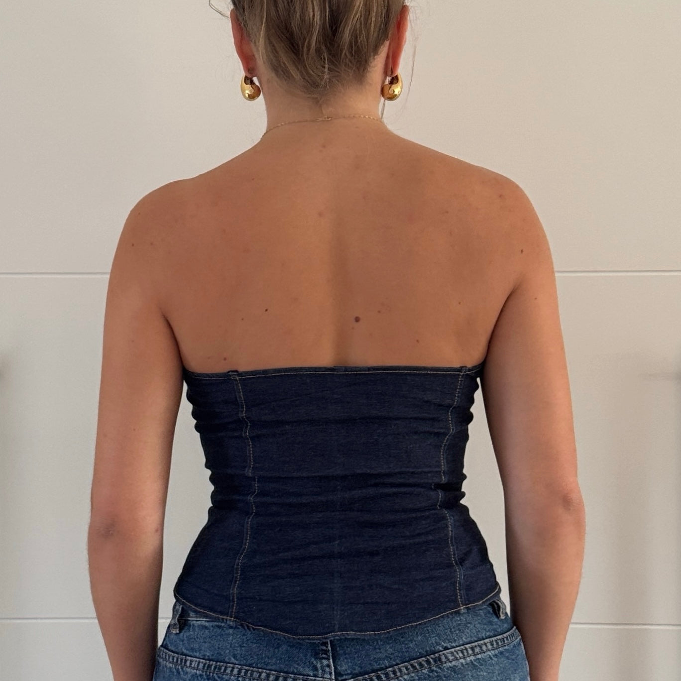 Denim corset - Size S