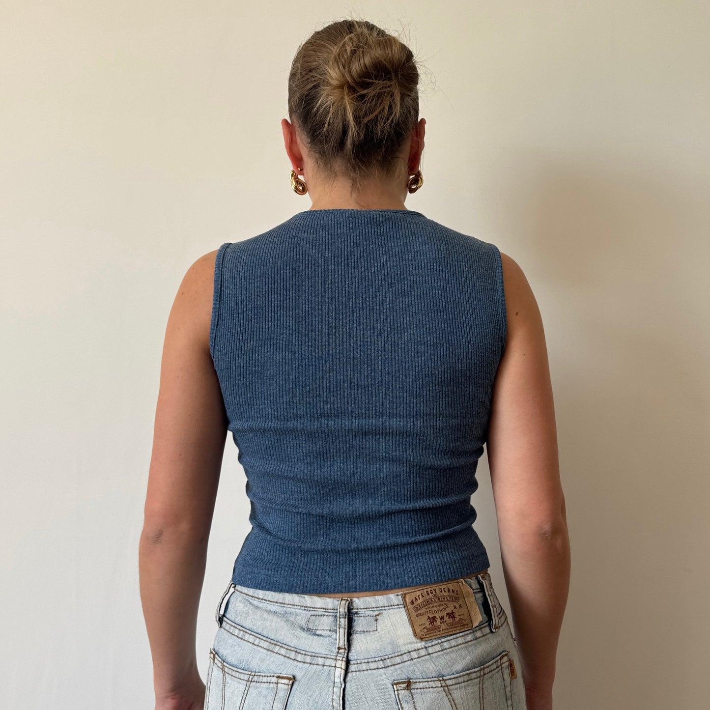 Blue USA vest - Size S