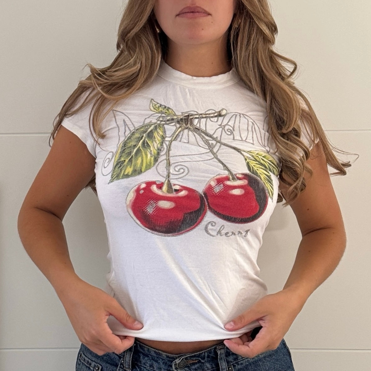 Morgan de Toi cherry top - Size S