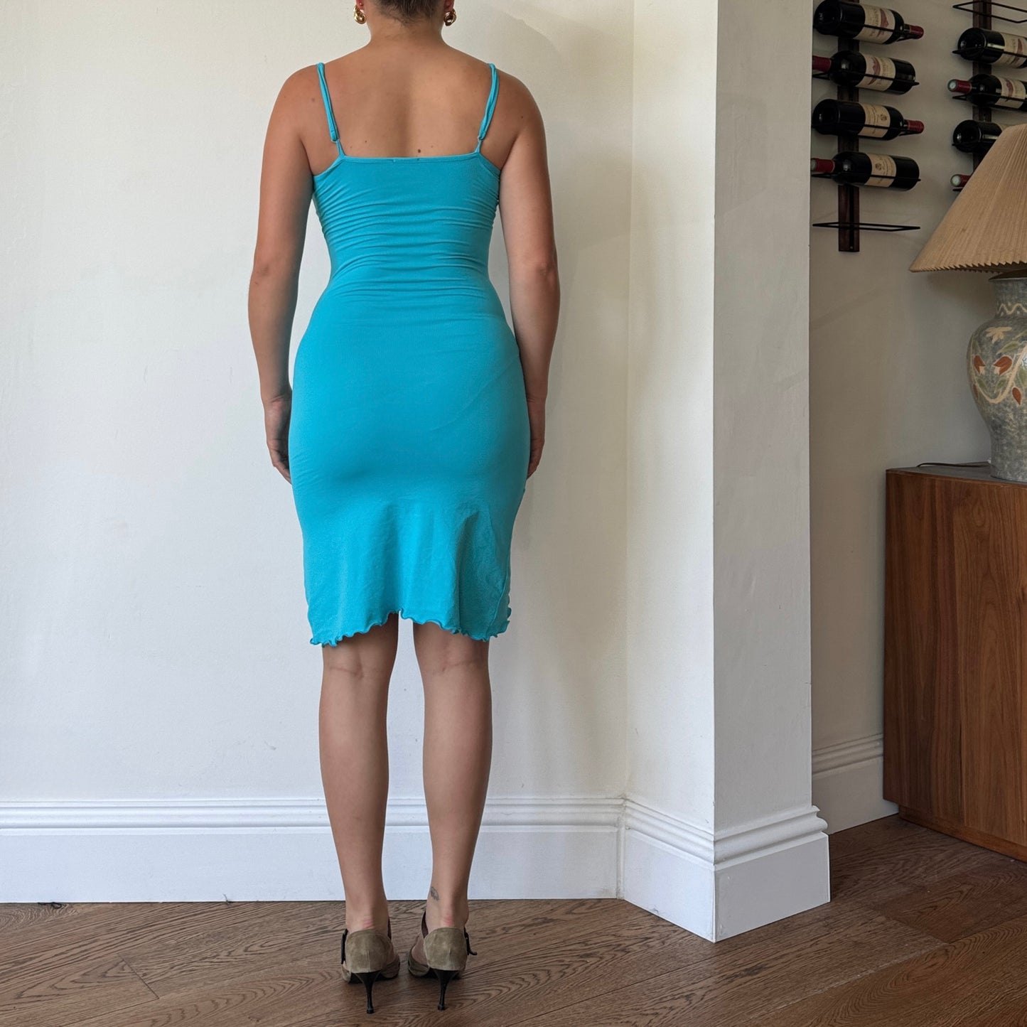 Blue mini dress - Size S