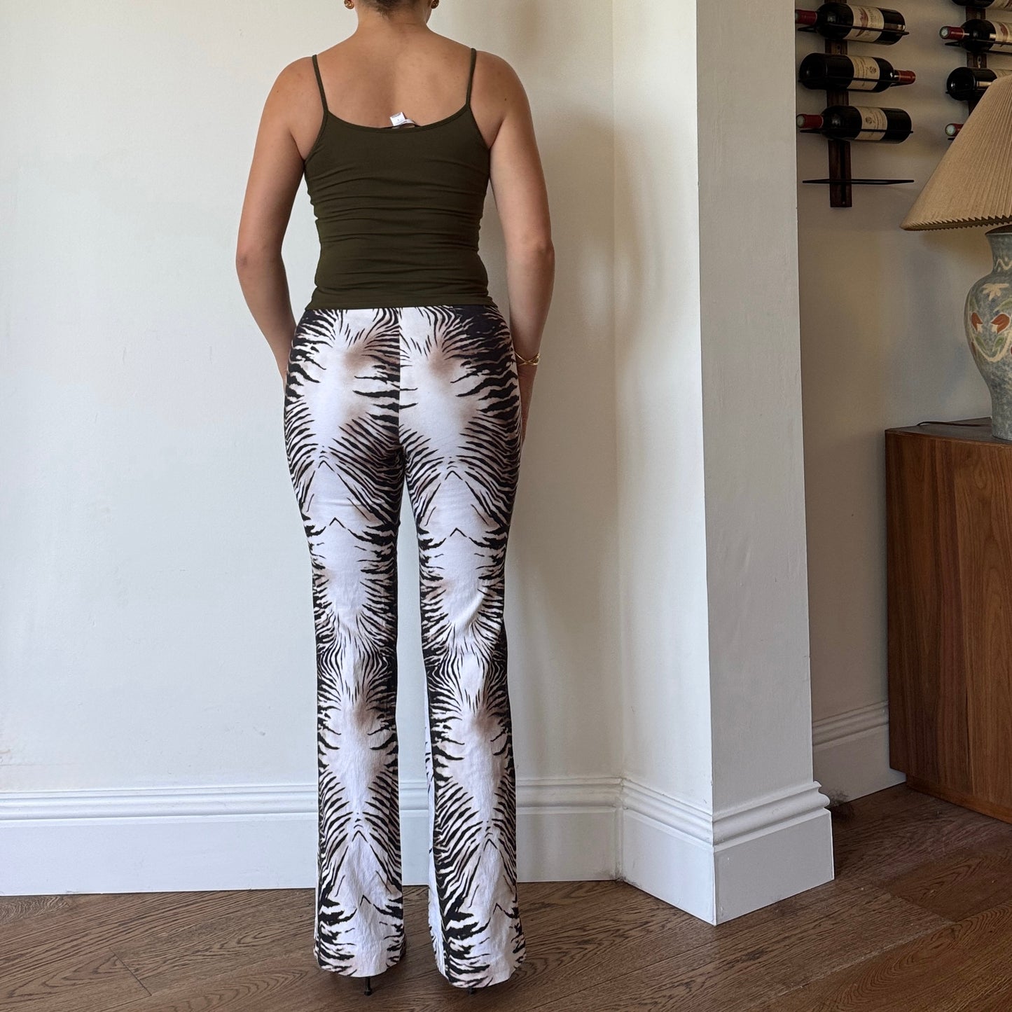 Zebra print trousers - Size XS/S