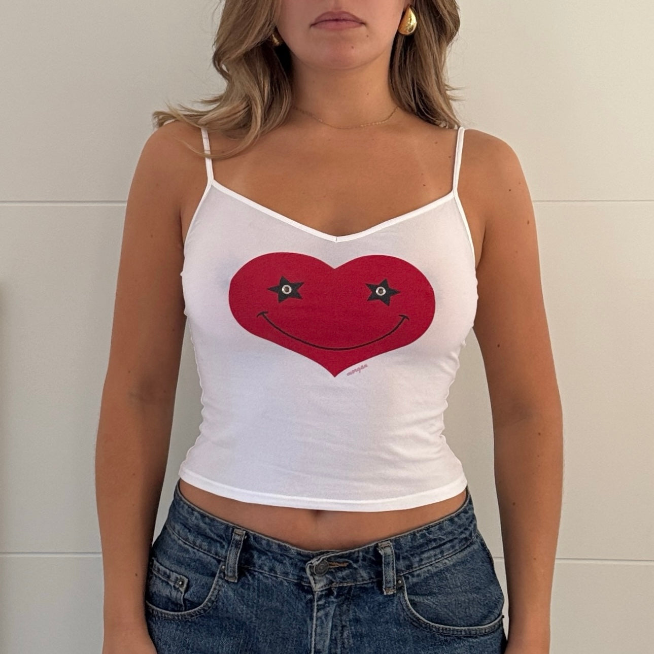 Morgan de Toi heart vest - Size XS