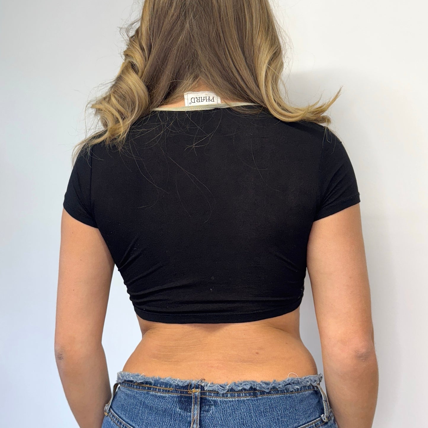 Ultra cropped mesh top - Size XS/S