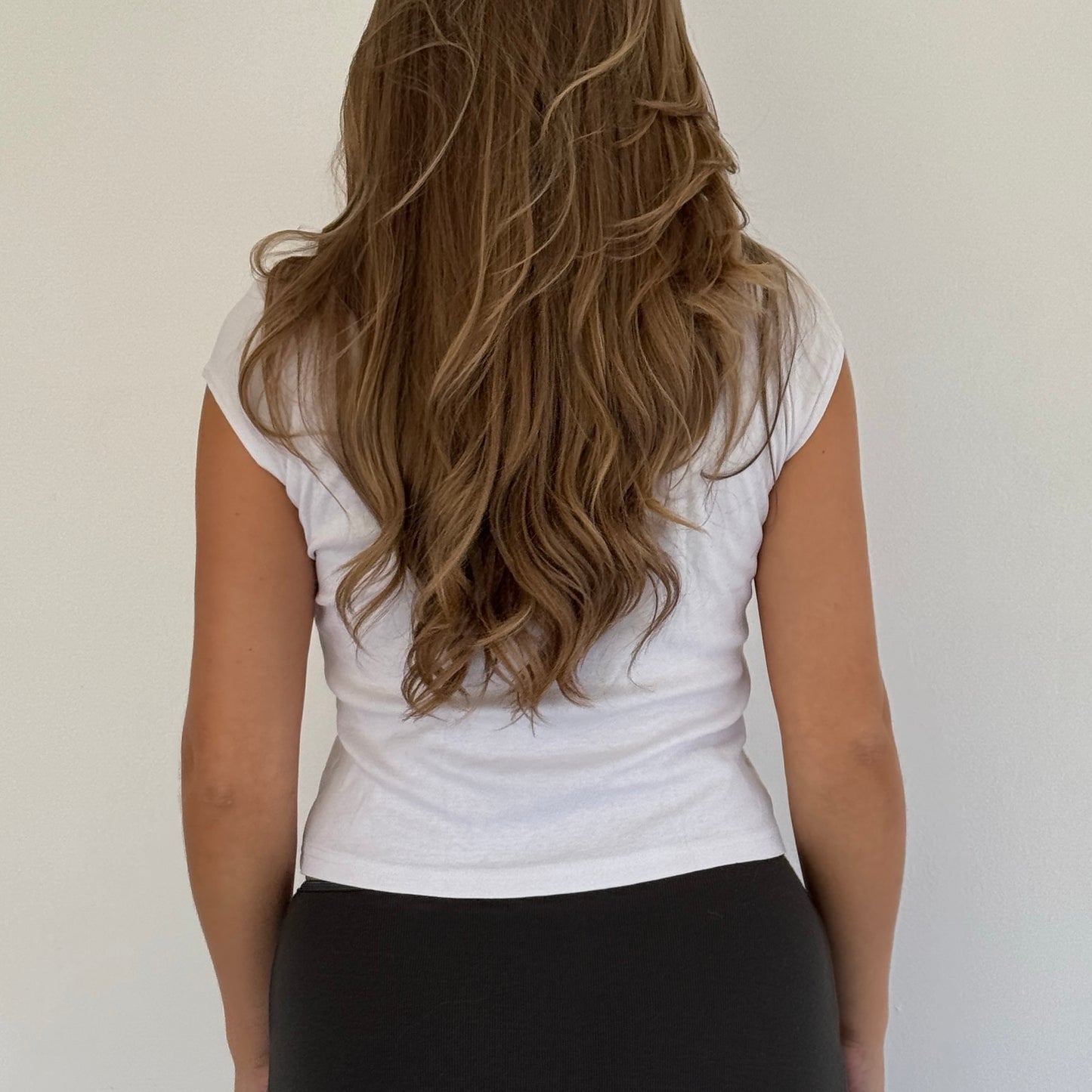 White J'adore top - Size S