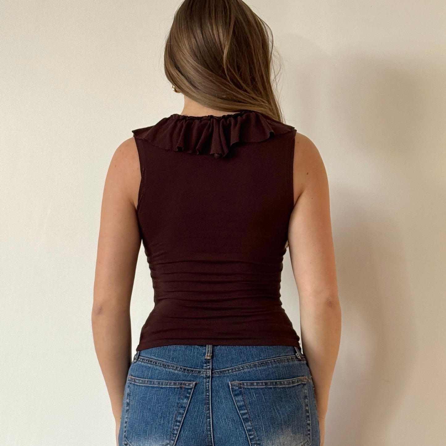 Brown Morgan de Toi cami - Size S