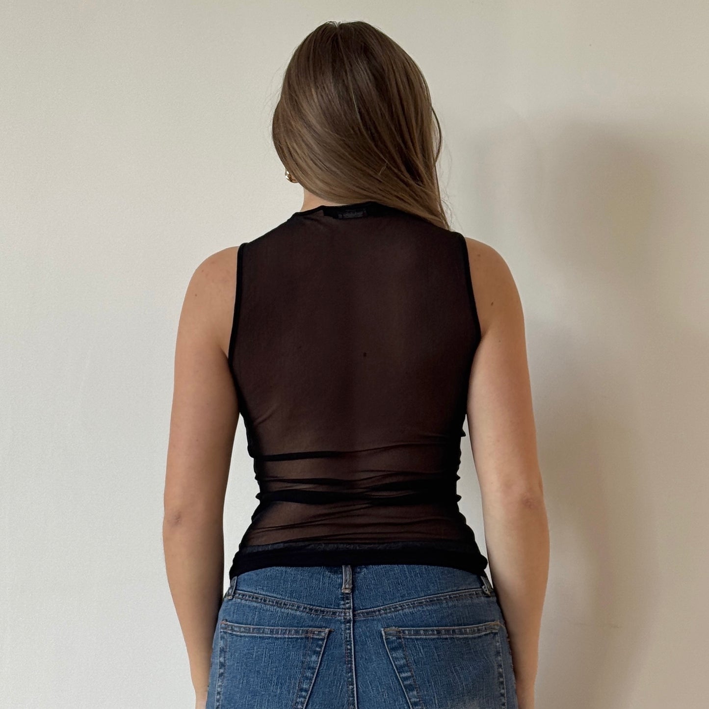 Morgan diamante top - Size S