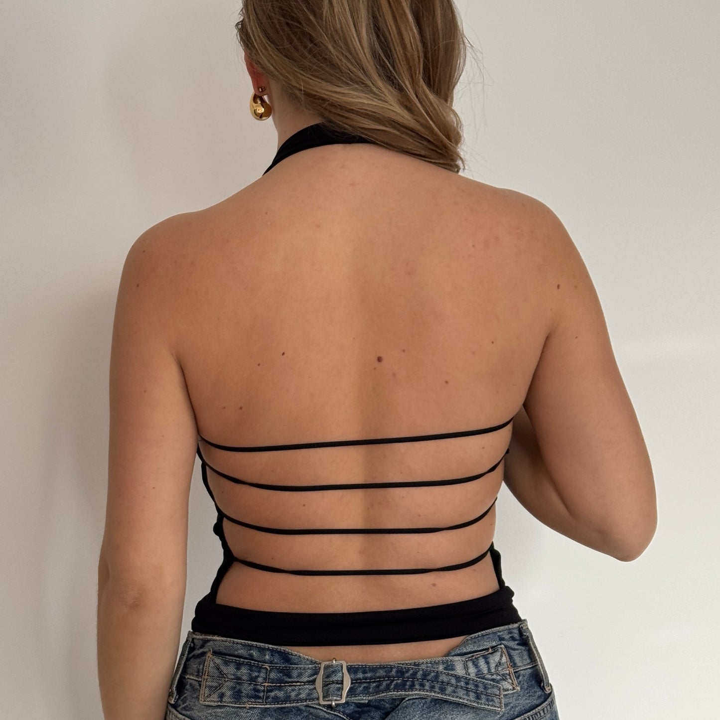Black cutout top - Size XS