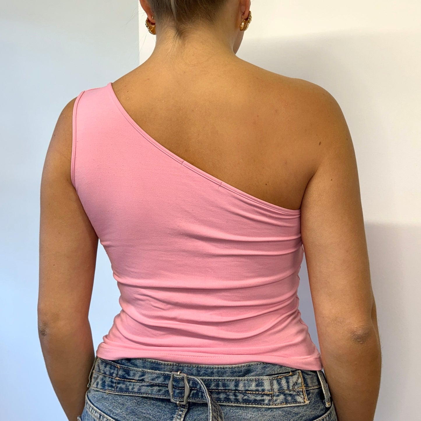 Pink asymmetric top - Size M