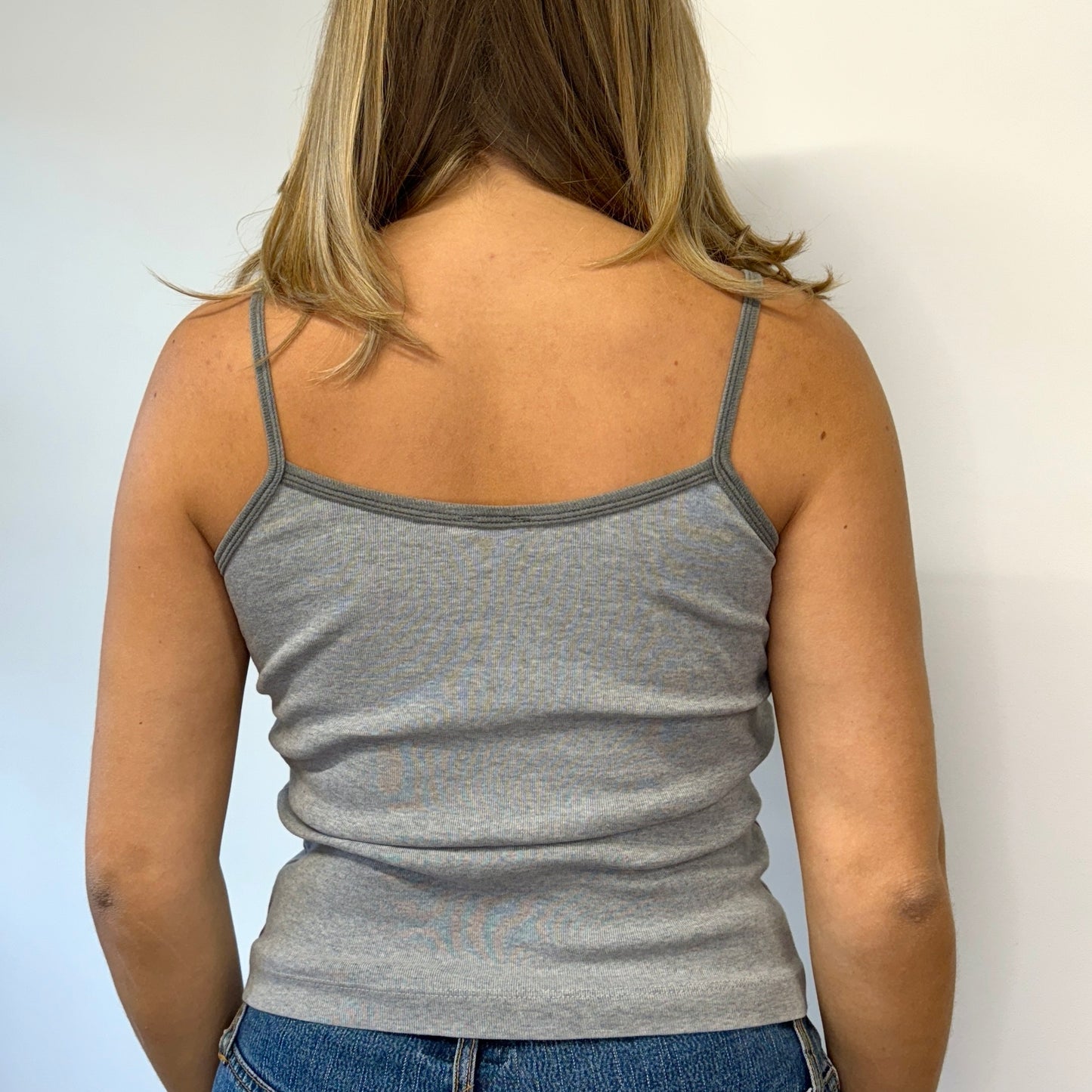 Grey 'pin up' vest - Size S