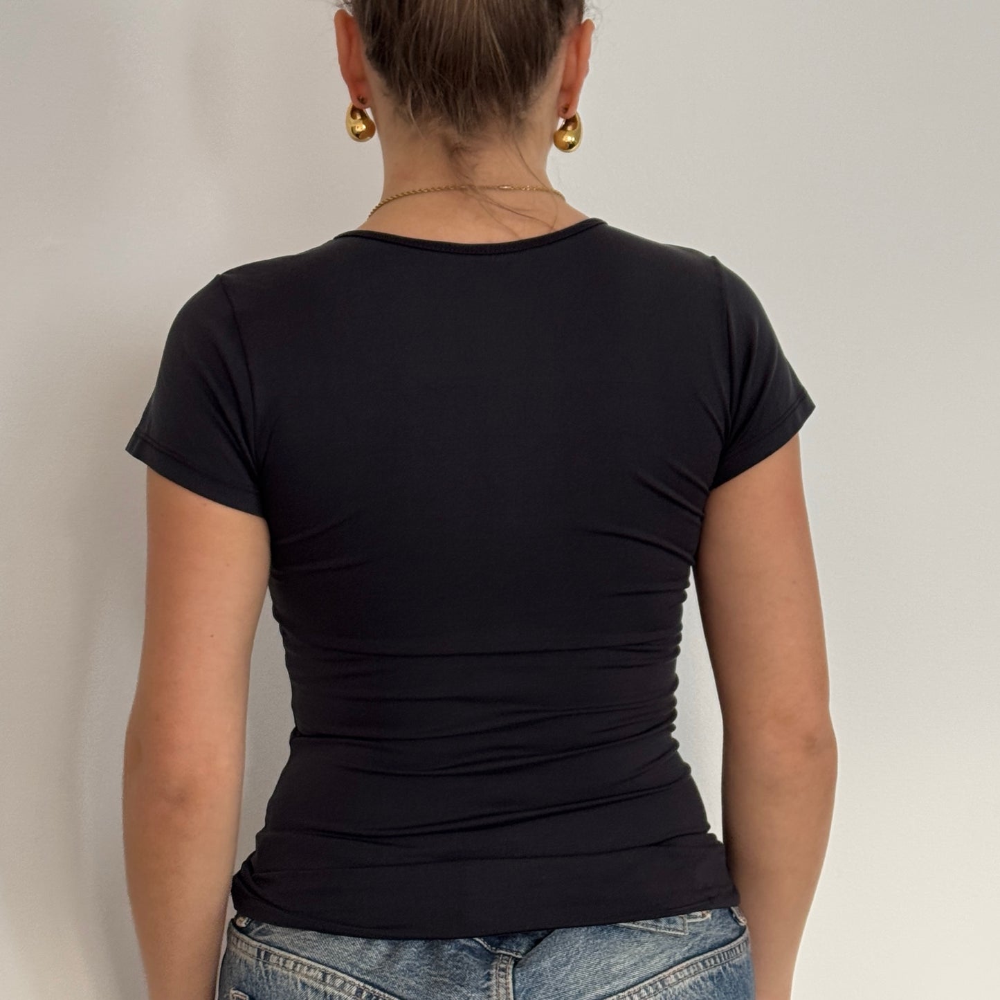 Black 'Brasil' t-shirt - Size XS/S