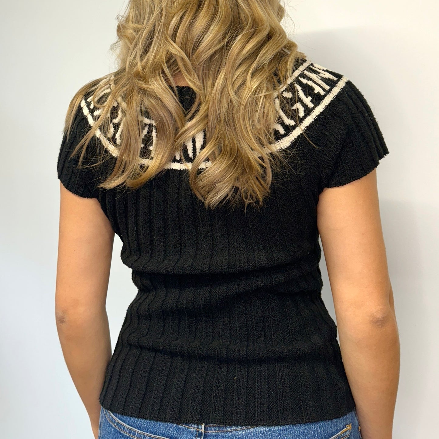 Morgan de Toi knit top - Size S/M