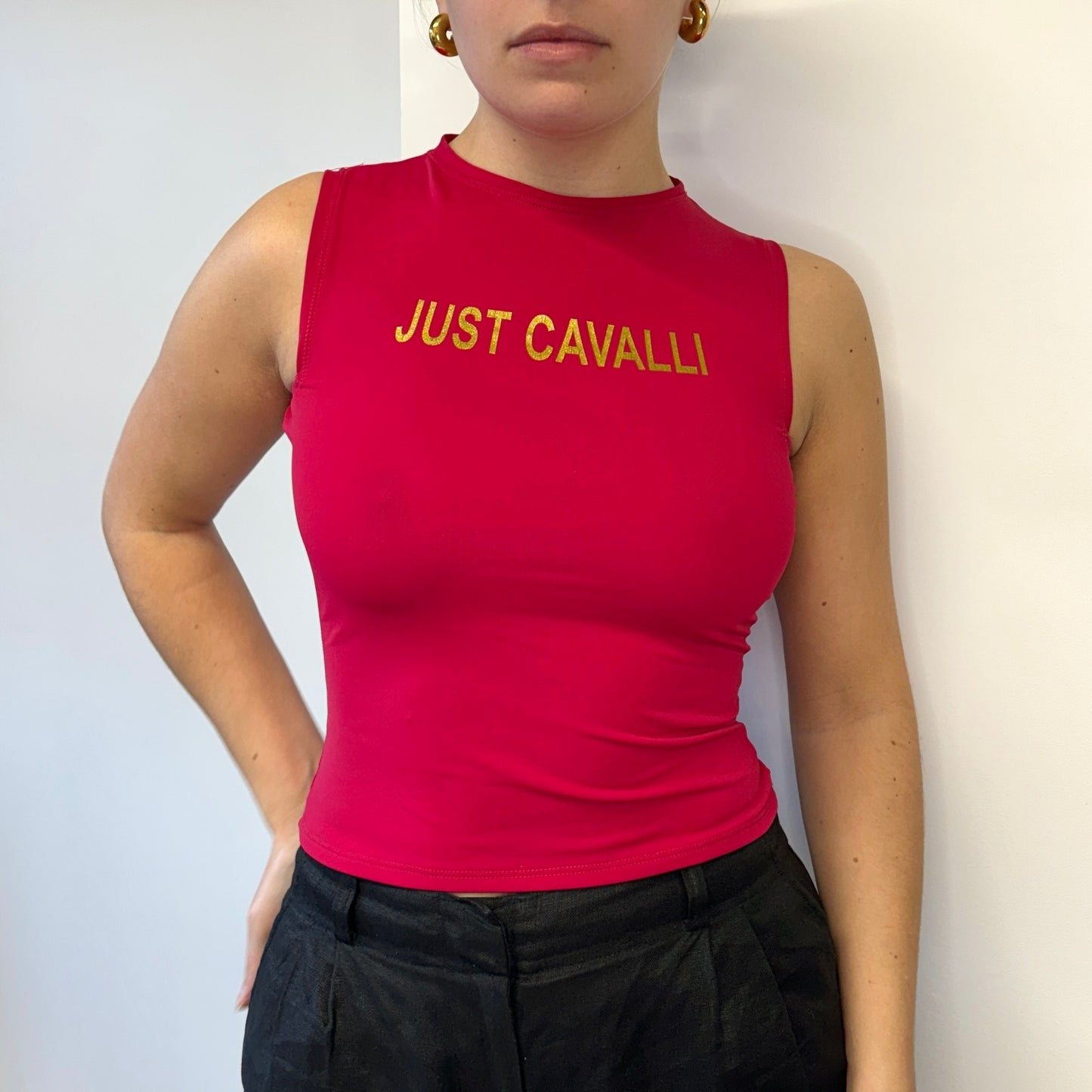 Pink Cavalli top - Size XS