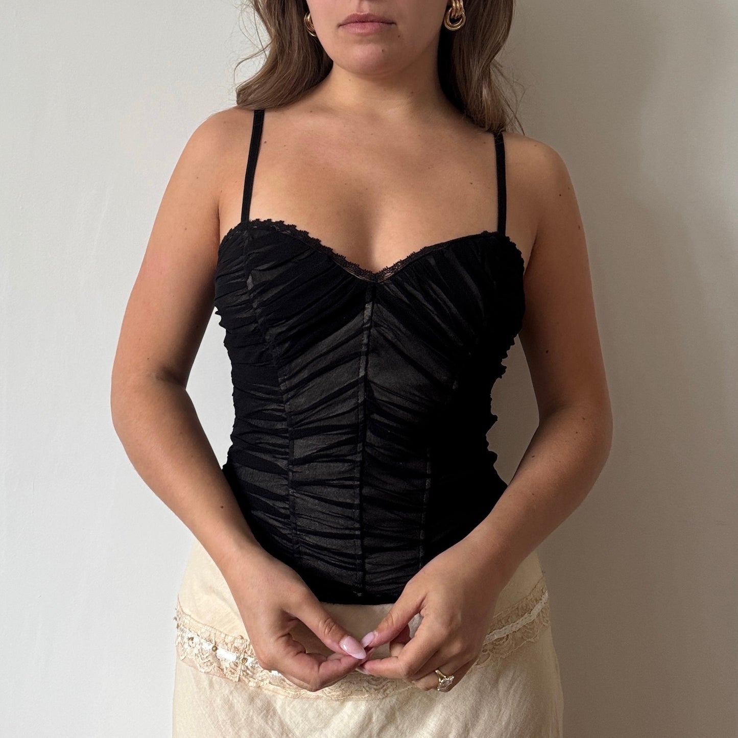 Morgan ruched corset - Size S