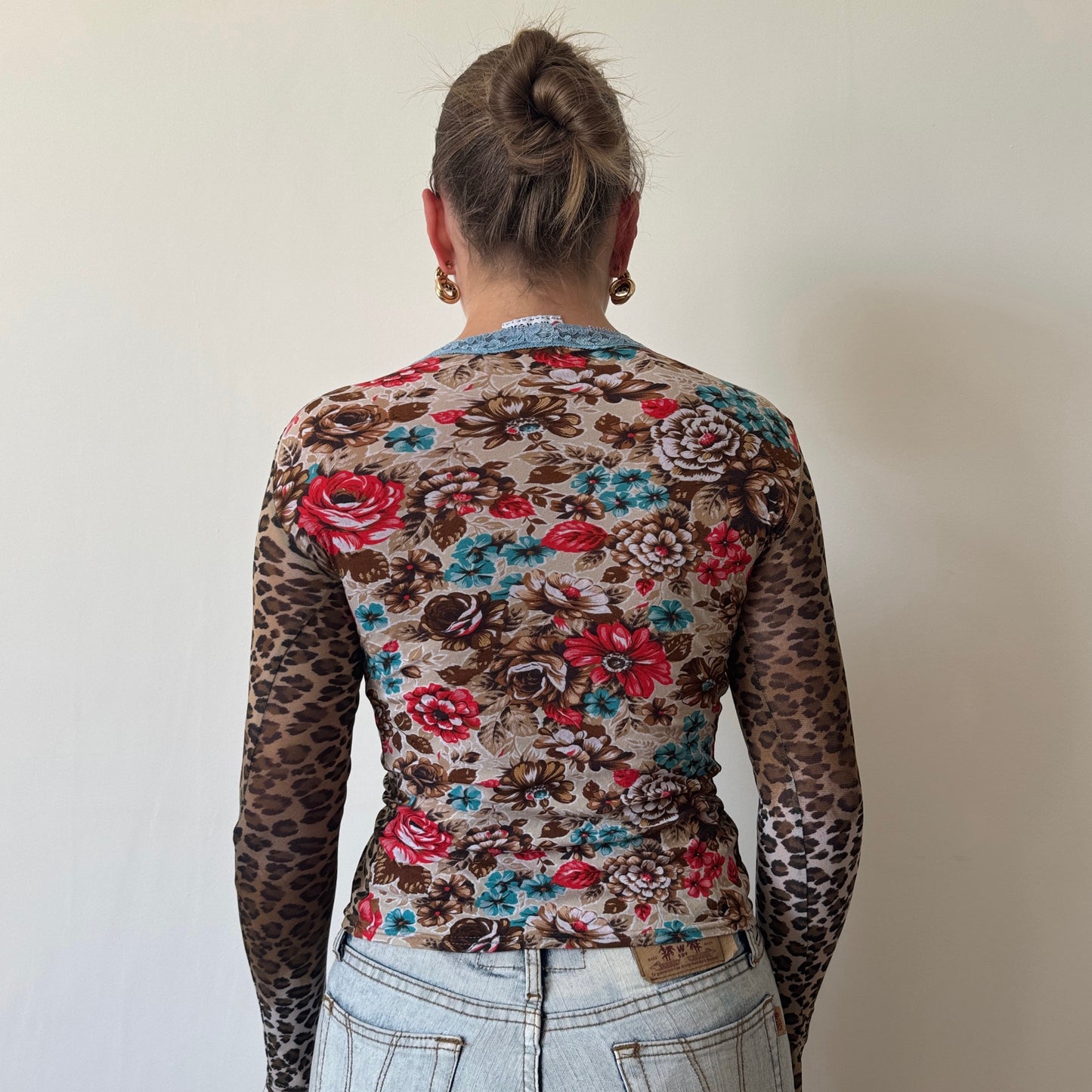Morgan de Toi leopard cardigan - Size XS