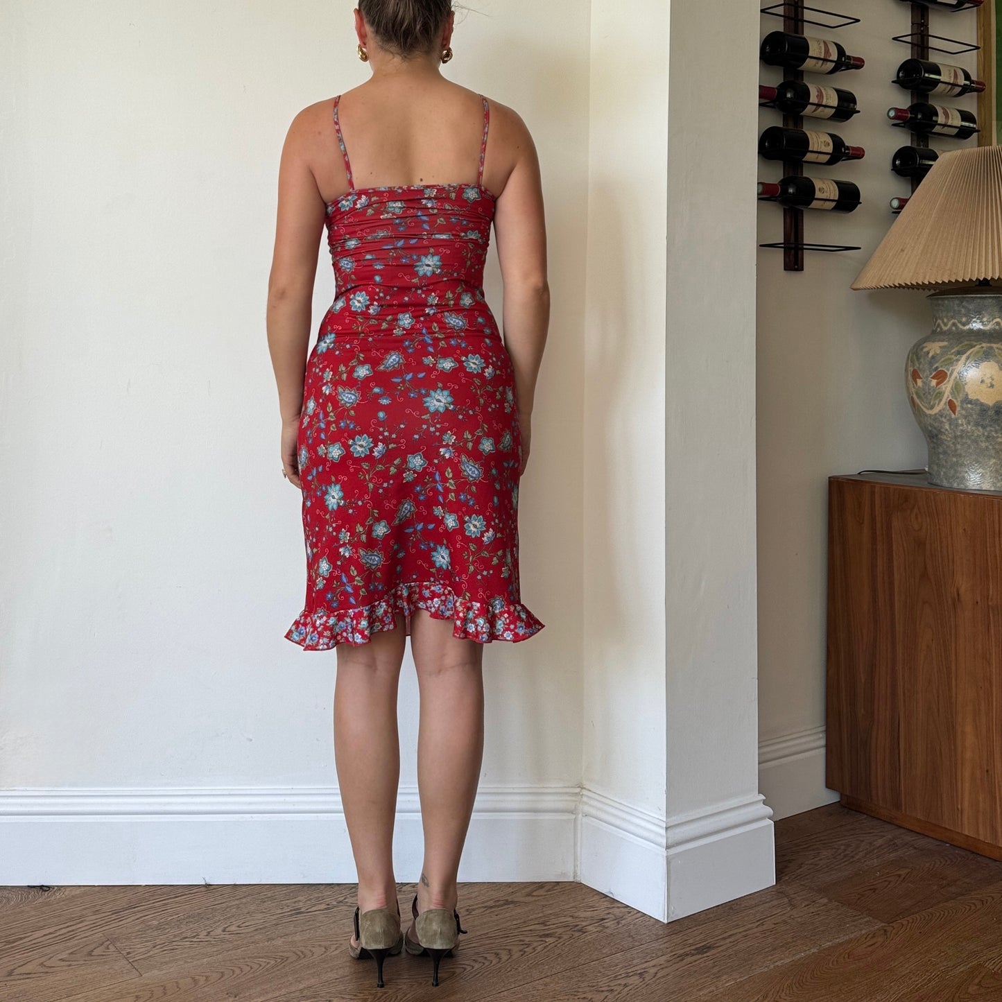 Floral midi dress - Size XS