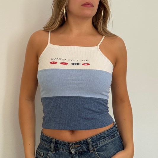 Striped cami top - Size S