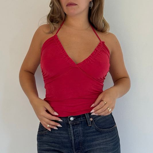Morgan de Toi hot pink cami - Size S