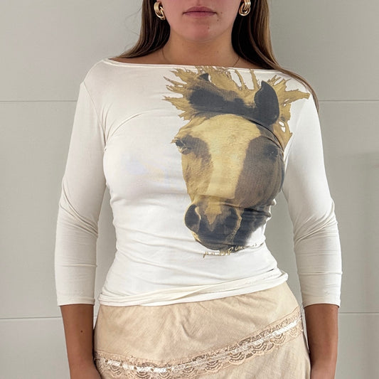 Morgan de Toi horse top - Size S