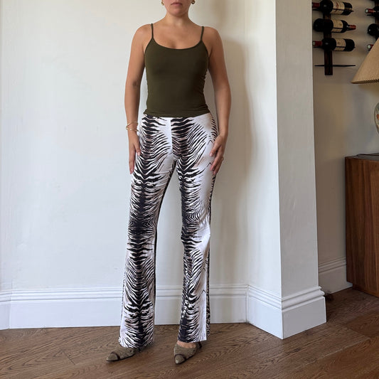 Zebra print trousers - Size XS/S