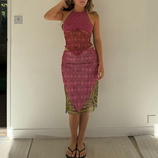 Morgan de Toi mesh two piece - Size S