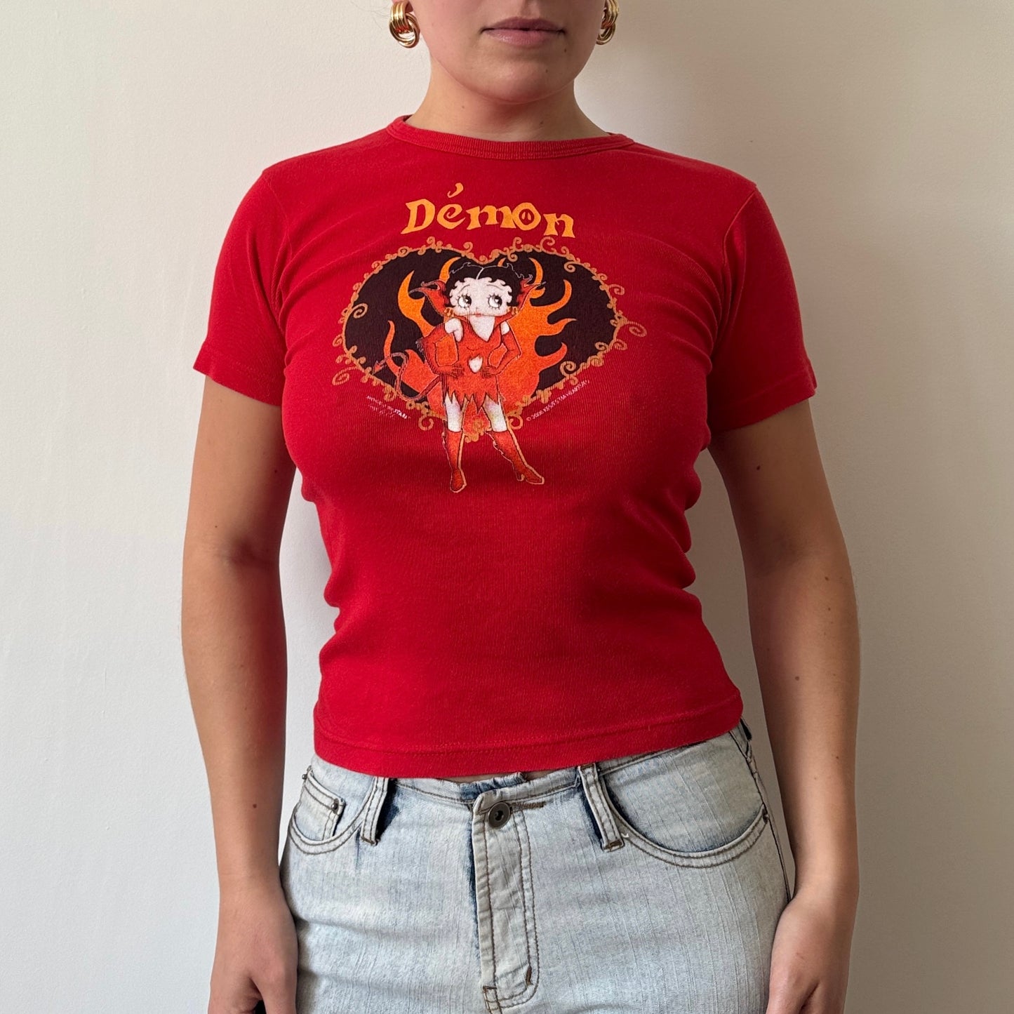 Red Devil tee - Size S
