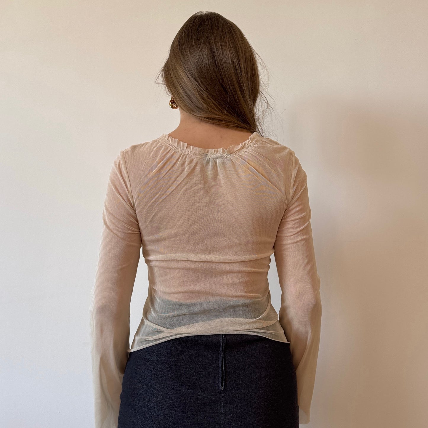 Morgan mesh blouse - Size S