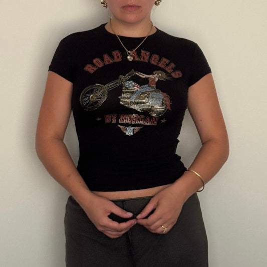 Morgan ‘Road Angels’ top - Size S