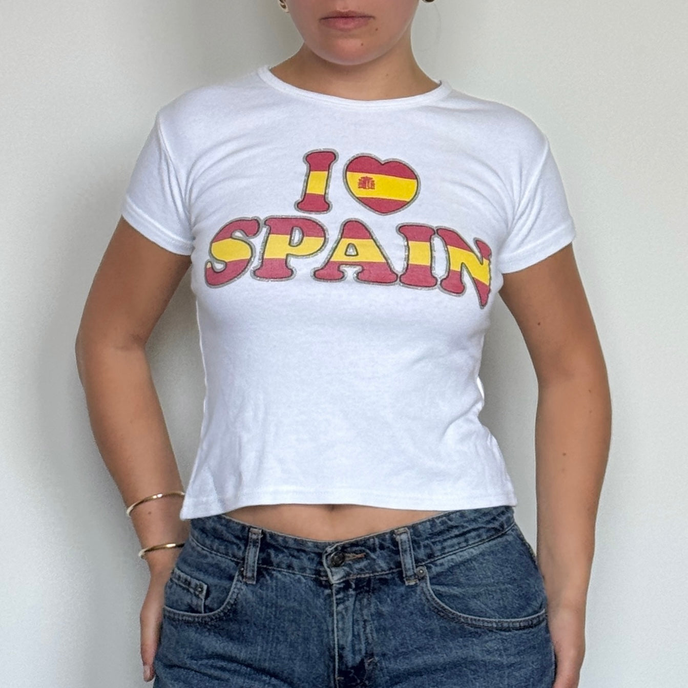Spain slogan tee - Size S
