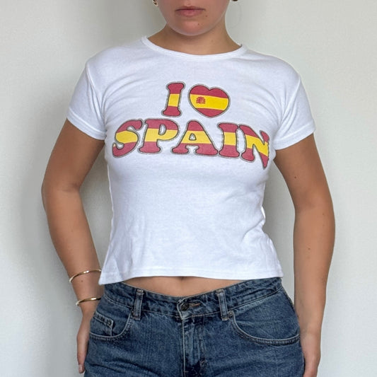 Spain slogan tee - Size S