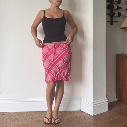 Pink midi skirt - Size S