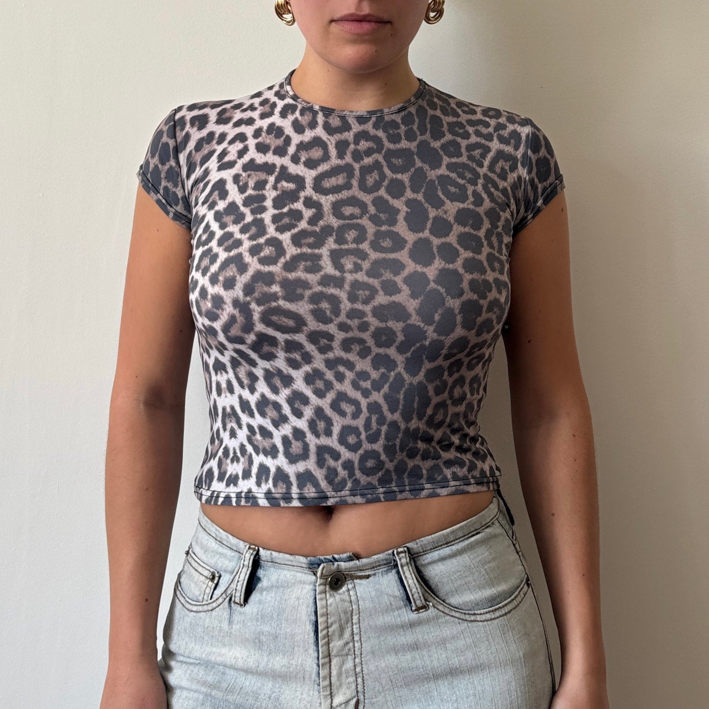 Morgan leopard t-shirt - Size XS/S