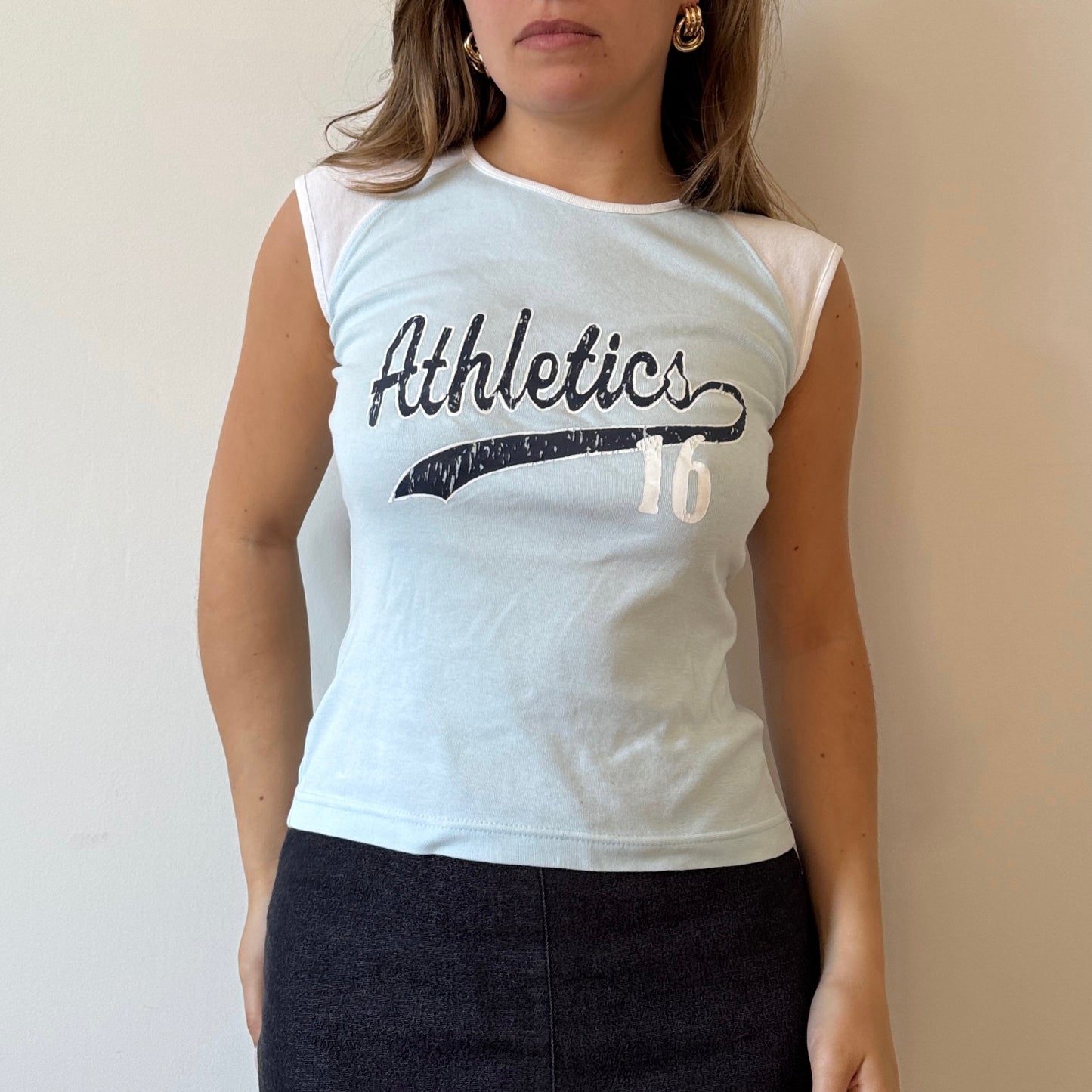 Blue raglan vest - Size S