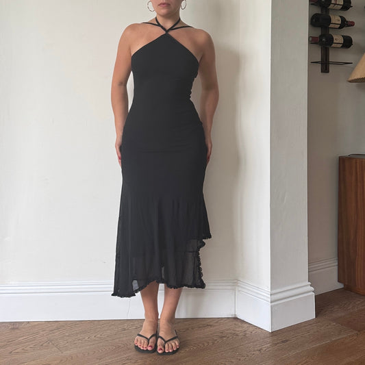 Black maxi dress - Size S
