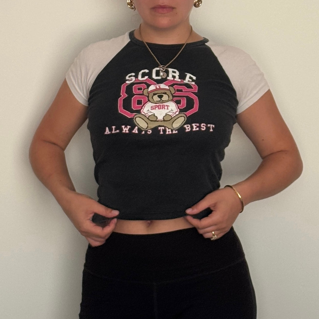 Teddy bear top - Size XS/S