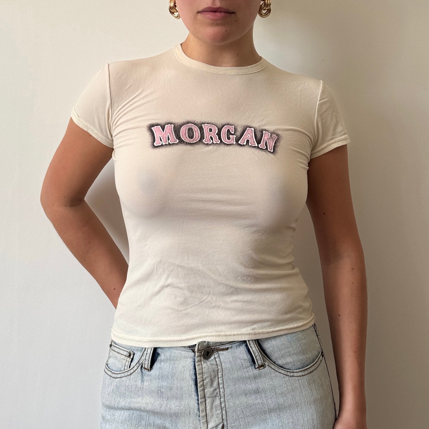 Morgan de Toi monogram top - Size S
