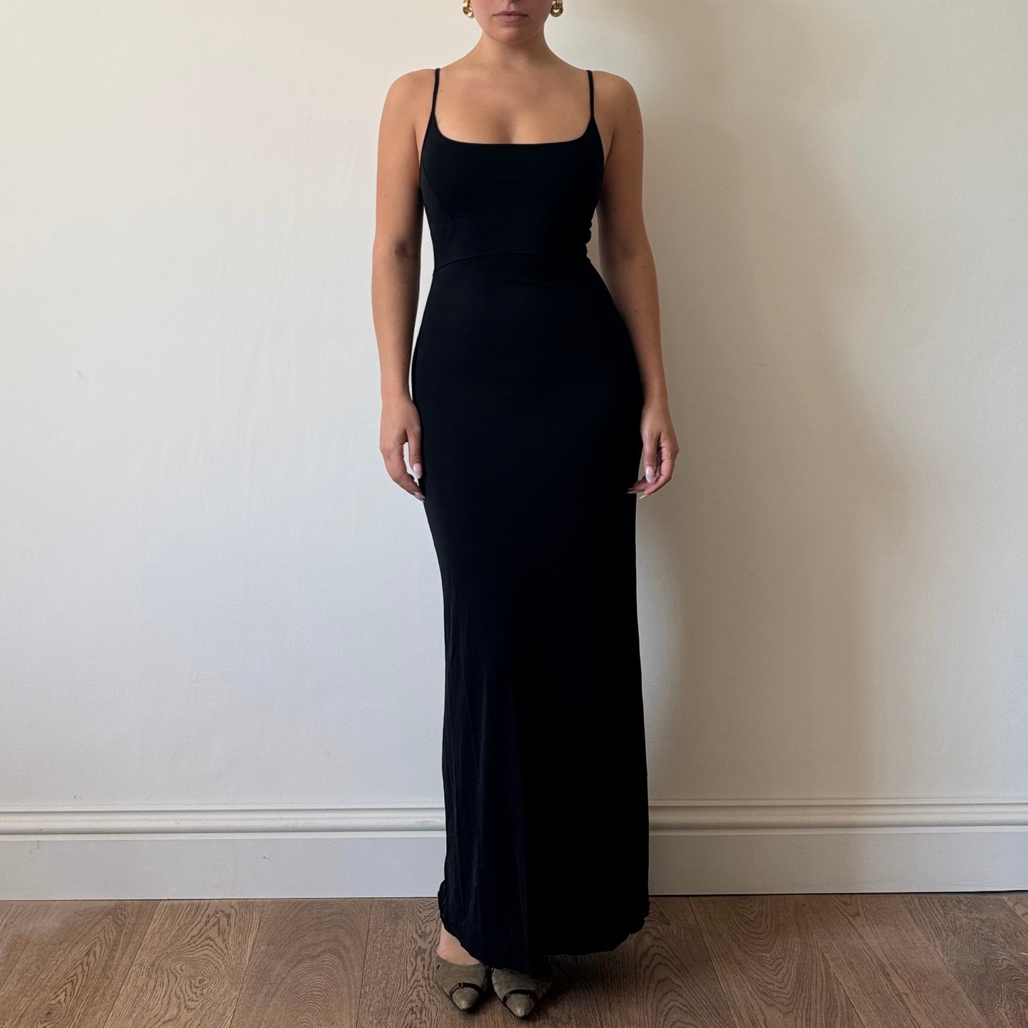 Morgan de Toi black maxi dress - Size S