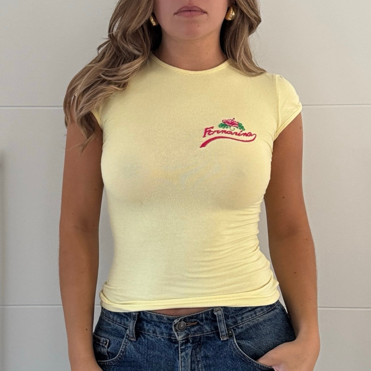 Yellow t-shirt - Size XS/S