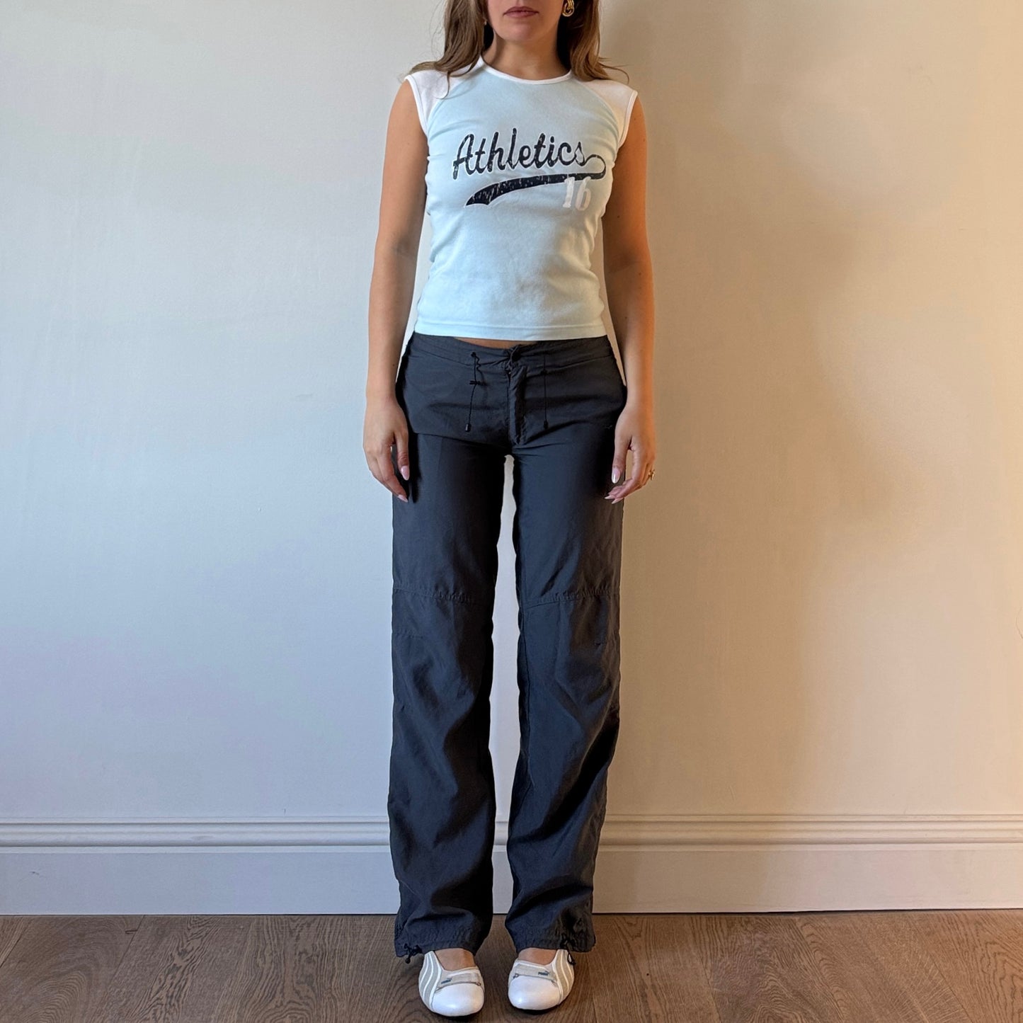 Dark grey cargos - W