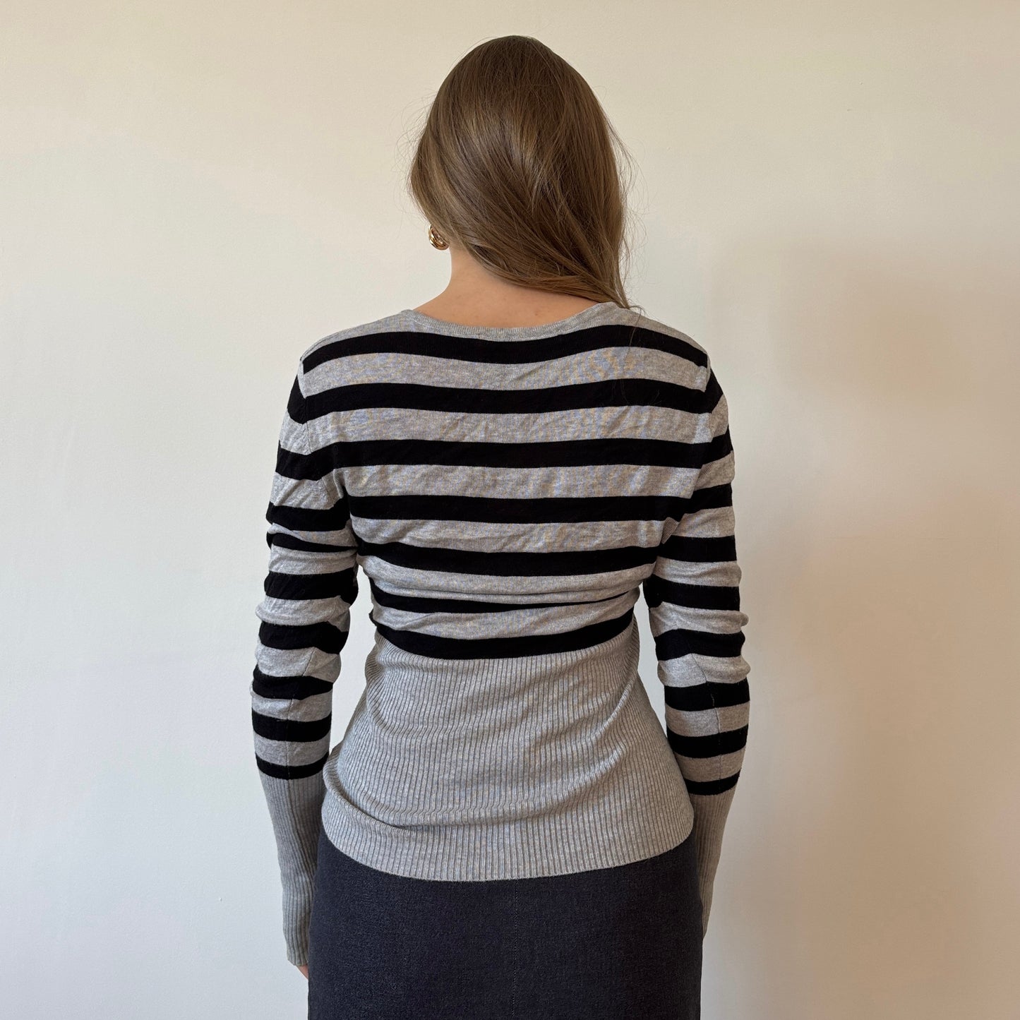 Striped knit top - Size M