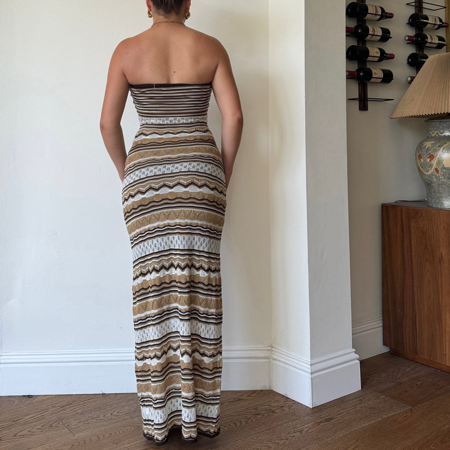 Knit maxi dress - Size S