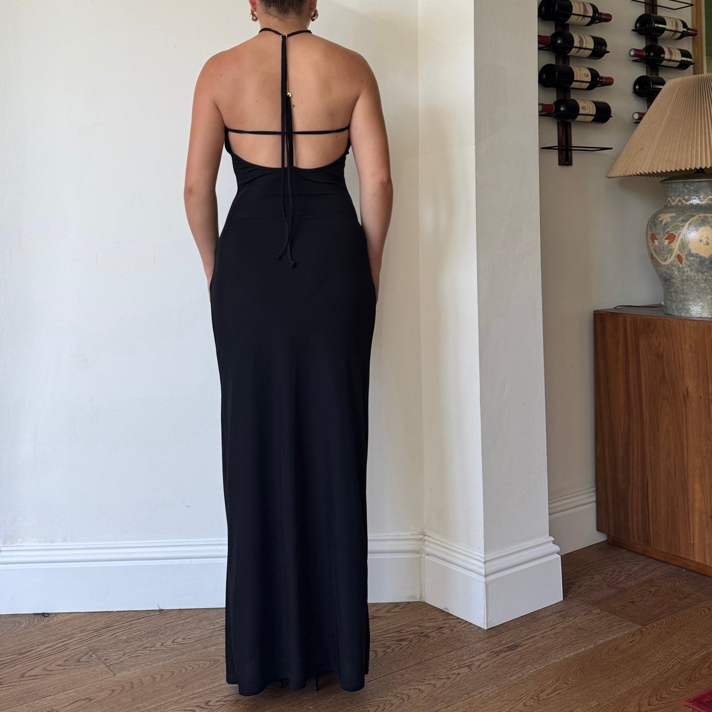 Black maxi dress - Size S/M
