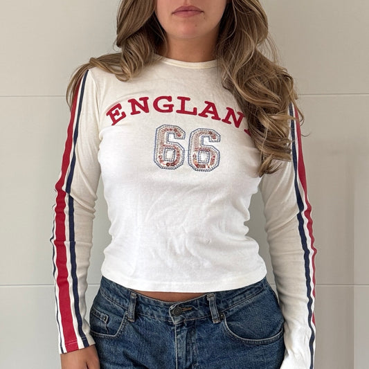 White England top - Size S