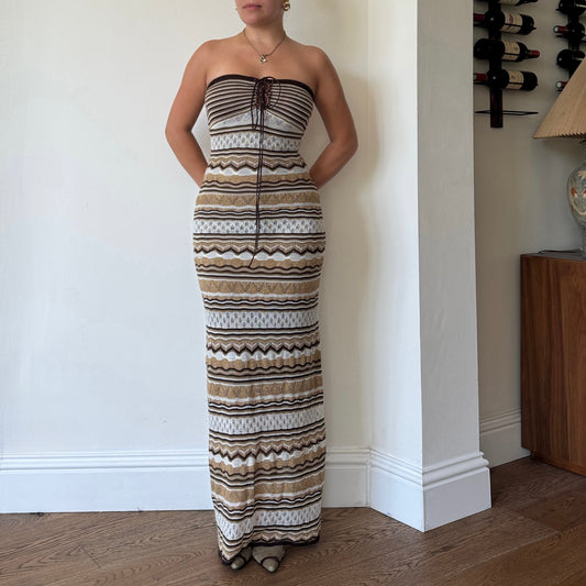 Knit maxi dress - Size S