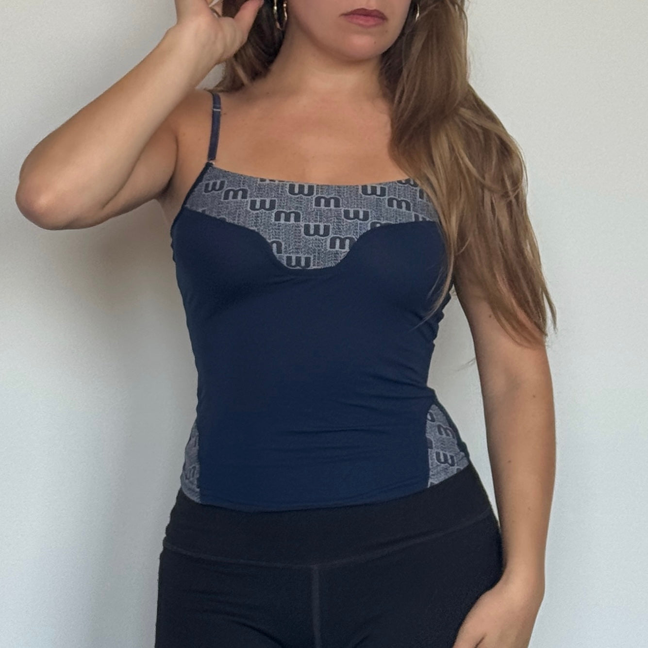 Morgan monogram vest - Size S