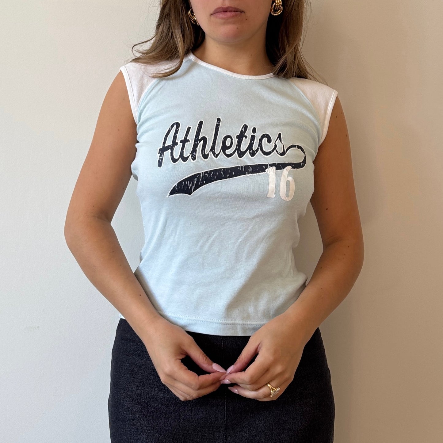 Blue raglan vest - Size S