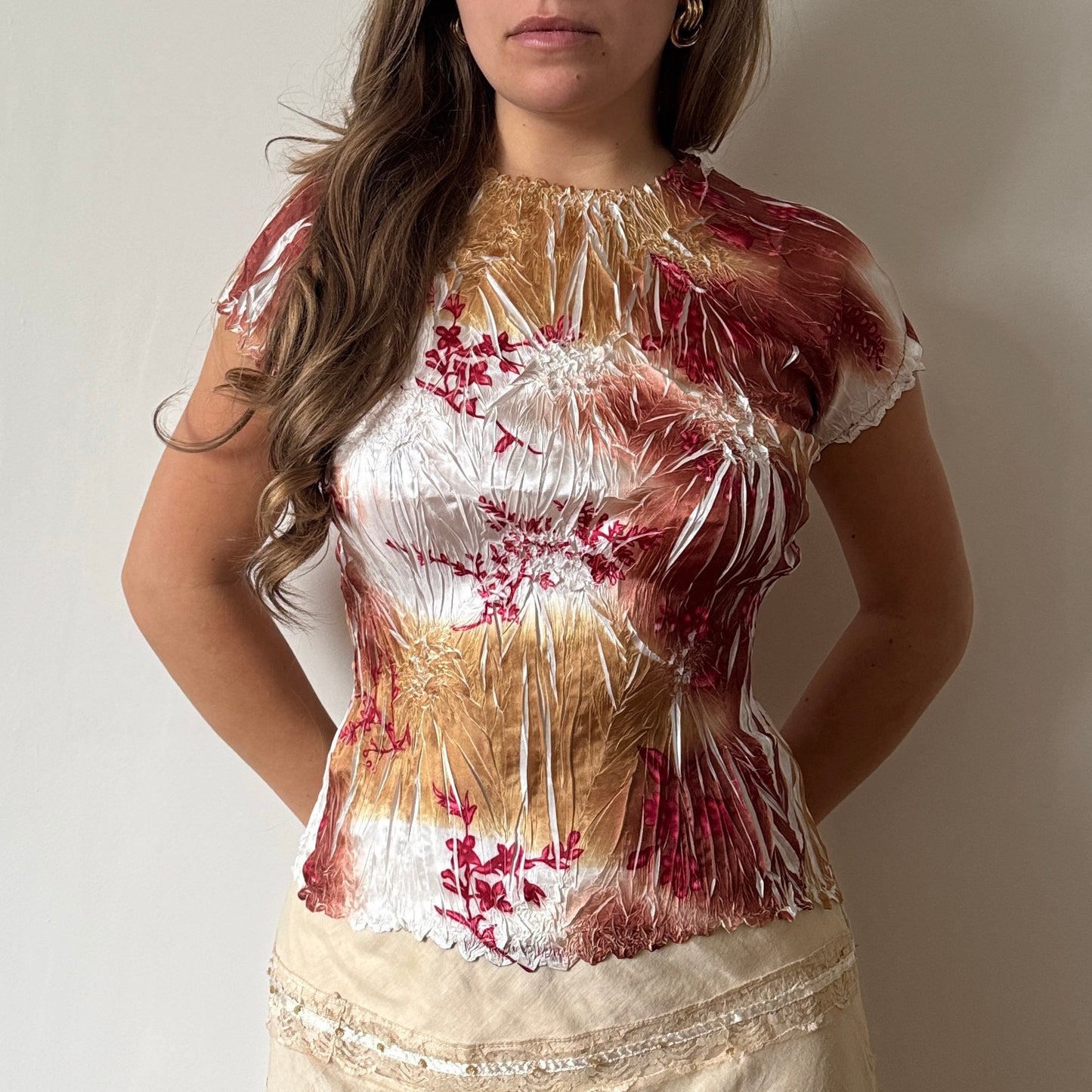 Crinkle top - Size S/M