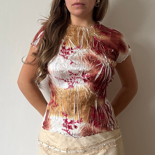 Crinkle top - Size S/M