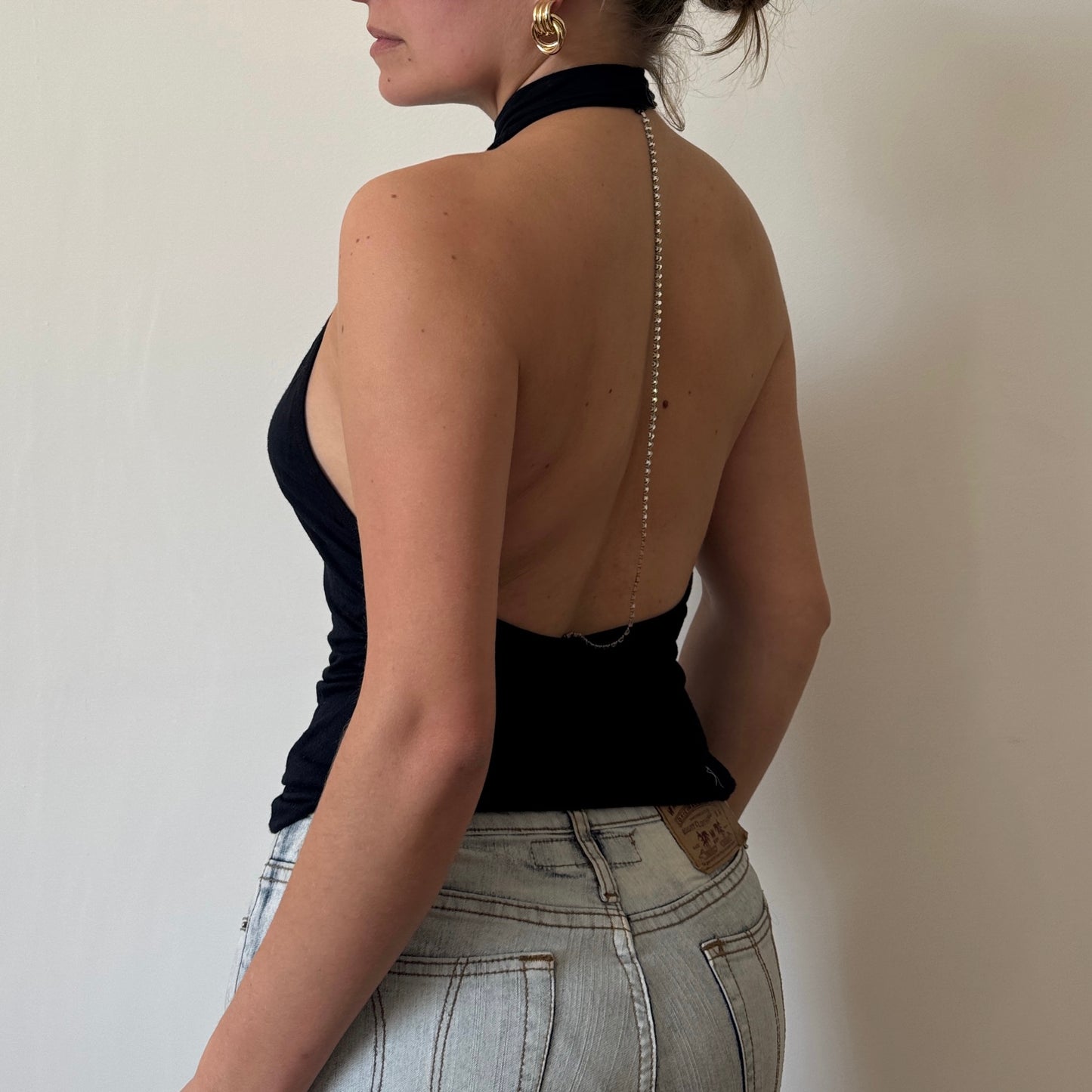 Backless halter top - Size S/M