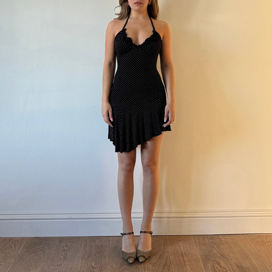 Polka dot mini dress - Size S